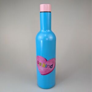 Maxwell & Williams Kaory Rainbow 750ml Water Bottle Blue Be Kind Stainless Steel